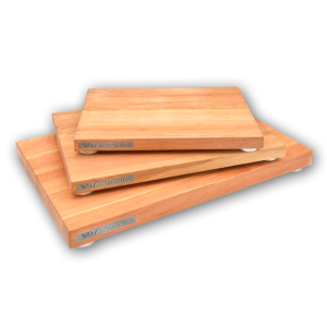 Cherry Wood Footed Chopping Blocks
